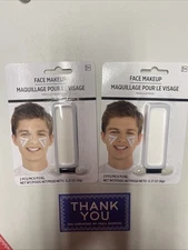 Amscan LOT OF 2 White Makeup Kit 2pc