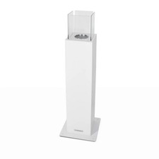 Camino a bioetanolo da giardino biocamino per esterno Capri 110 Bianco