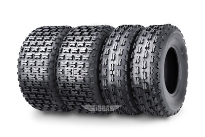 22x7-10 & 22x10-10 Full Set Kawasaki Brute Force 300 Mojave 250 Sport ATV Tires