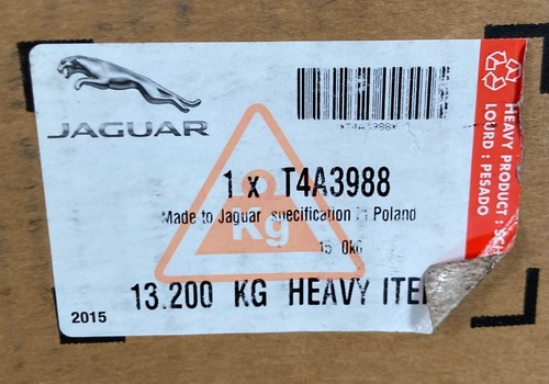 Jaguar F-Pace Silver Alloy Wheel 19" 8.5J 45ET T4A3988 x1 OEM & NEW - Picture 10 of 10