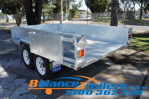 10×6 Galvanised Hydraulic Tandem Tipper Trailer Electric Brakes ATM 3500KG 3.5T - Picture 5 of 12