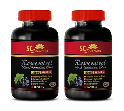 Grape seed extract 300 mg - Antioxidant RESVERATROL - 2 B -resveratrol nutrition