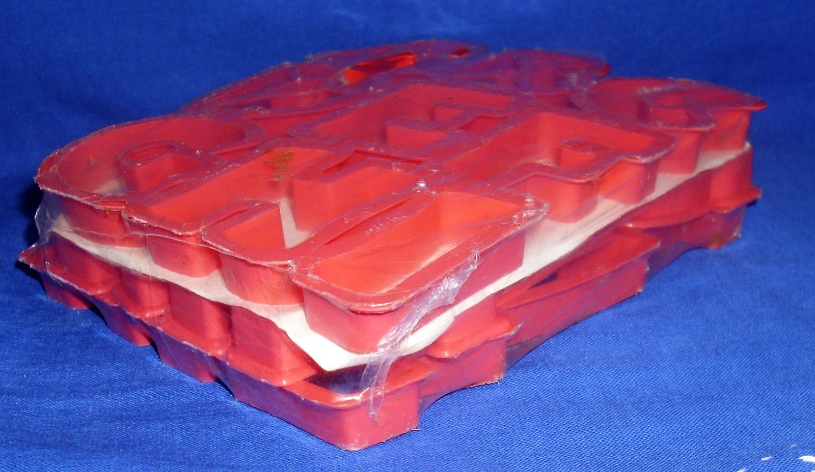Jello Jello Alphabet Jigglers Molds with Directions 1993 Gelatin Play