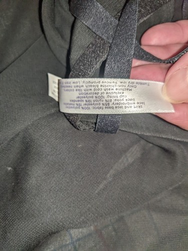 Camisón corto y mejilla Cacique Chemise talla grande 22/24 negro con encaje plateado - Imagen 6 de 10