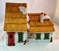 Dept. 56 Dickens Village "The Cottage Of Bob Cratchit and Tiny Tim "  NIB 1986