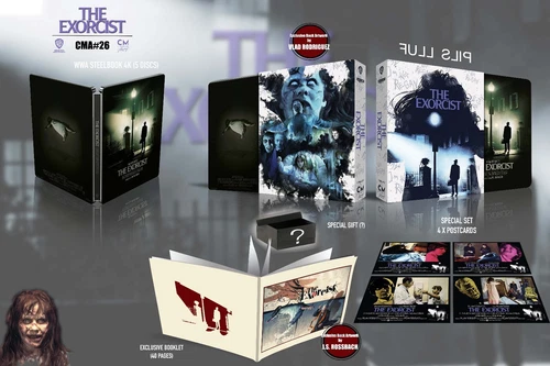THE EXORCIST – FULL SLIP - CINEMUSEUM – MONDO – BLU-RAY