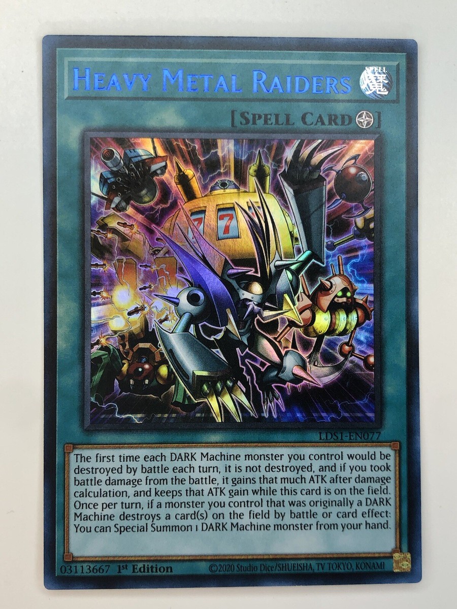 yugioh heavy metal raiders deck Heavy Metal Raiders LDS1 green Ultra Rare - 1st ed main image 1