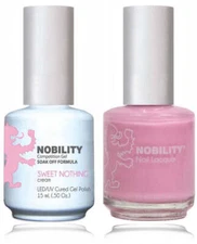 Lechat Nobility Gel Polish & Nail Lacquer - Sweet Nothing 0.5 oz - #NBCS043