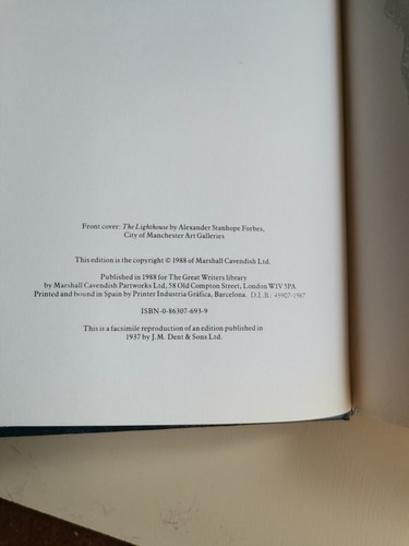 Lord Jim Joseph Conrad HB Book 1988 Great Writers - Picture 6 of 6