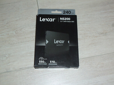 Lexar NS200  (240 GB) SSD , SATA III , Neu und unbenutzt