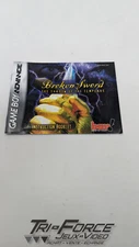 Broken Sword Gameboy Advance Instructions Manual / Booklet ONLY, Free Shipping
