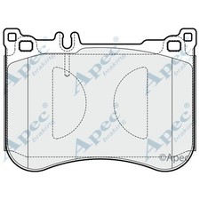 Brake Pads Set For Mercedes S-Class W222 S 560 Maybach 4matic Front Apec Red