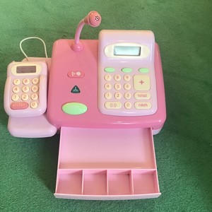 elc cash register pink