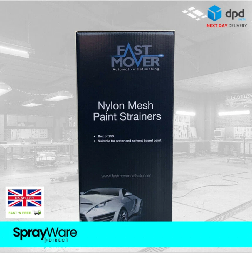 Fast Mover Paint Strainers FMT5190 250x190 Micron Nylon Filter Mesh X250 4 Boxes - Image 3 of 4