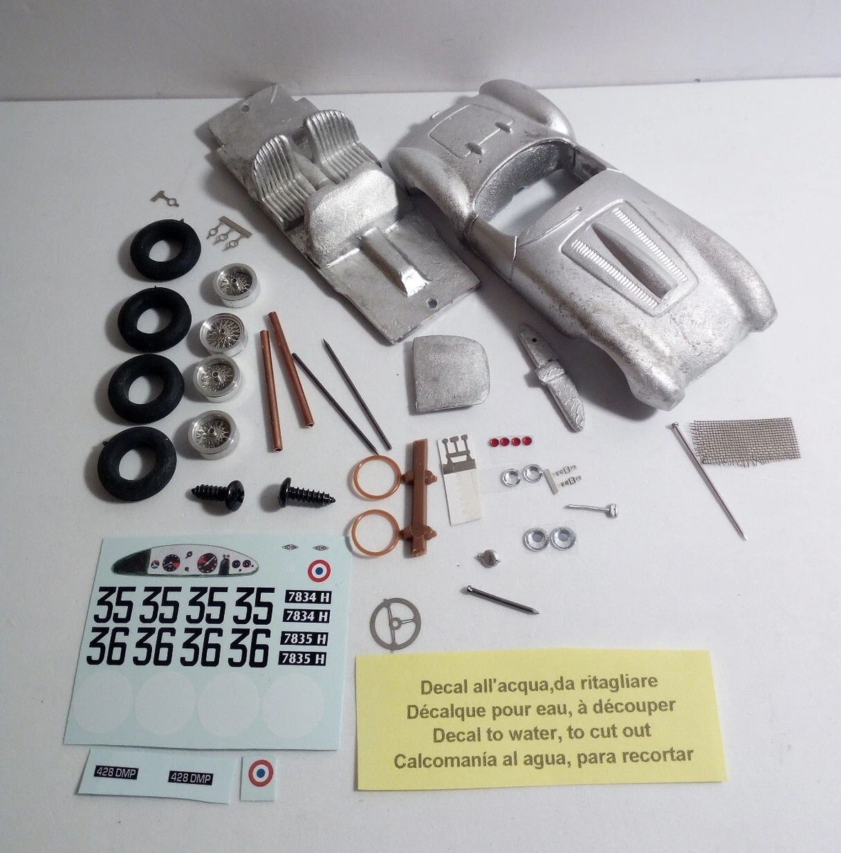 Miniature Provence Moulage 1/43 - Bristol 450 Le Mans 1954 N°34 - Résine