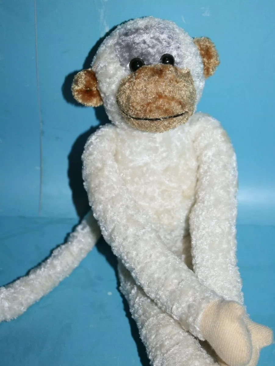 A Mart Monkey 13 Ivory Brown Gray Forehead Plush Stuffed Animal Amart Soft  Toy