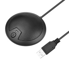USB Desktop Condenser Microphone 360  Omnidirectional Mic with 2m Long P0O3