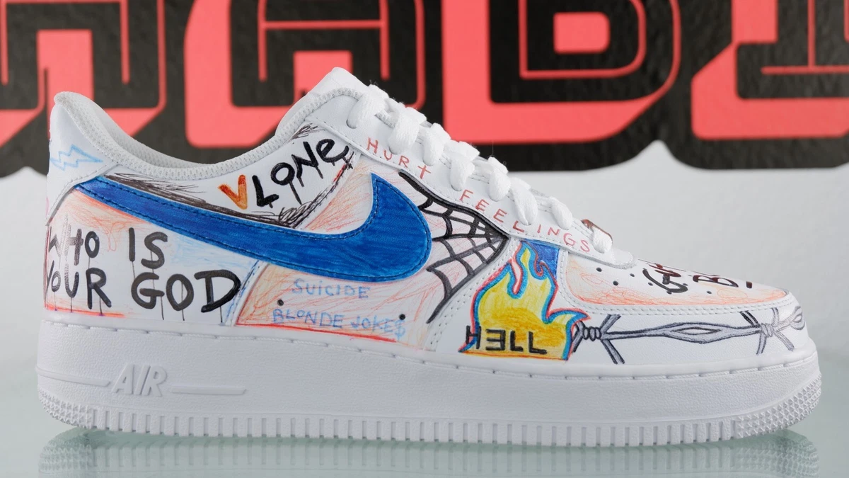 NIKE VLONE AIR FORCE 1 off white asap