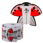 MollyLac Ladybug Nail Extensions Forms Templates UV/LED Gel 10 - 100 pcs