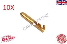 10X MALE ROUND TERMINAL CRIMP CONNECTOR CABLE/WIRE UK STOCK