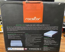 ROCSTOR ROCPRO 850 FireWire 800 (400) eSATA e USB 2.0 (1.1) nuovo scatola aperta