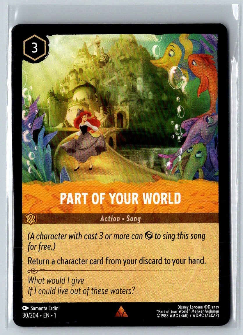 does disney world sell lorcana cards The World Champ gets a 1/1 Serialized Golden Mickey Promo The x/500 versions already sell for 12,000+ What will this be worth? ????? Your guess is as good