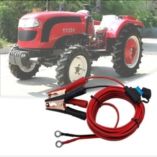 16 AWG Solar System Power Inverter Battery Cables Alligator Clamp Copper Wire