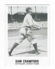 1981 TCMA SAM CRAWFORD #140 DETROIT TIGERS