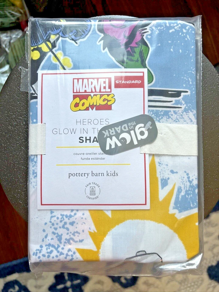 Pottery barn MARVEL Avengers Disney Holiday superHERO PILLOW Sham Christmas gift - Image 3 of 4