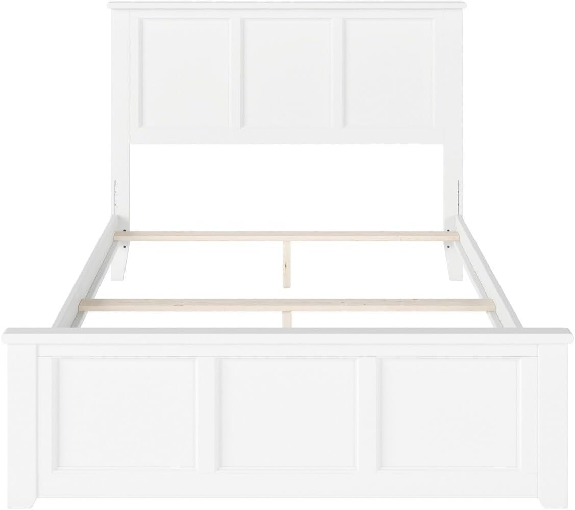 Atlantic Furniture AR8636032 Madison Traditional Bed with Matching Foot Board, F
