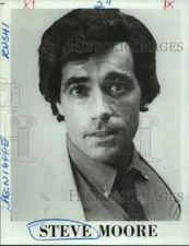 1986 Press Photo Steve Moore, Comedian - nop63514