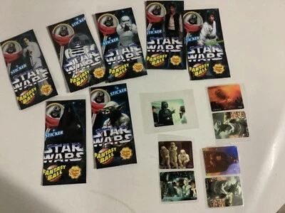 star wars 1996 chupa chups autocollants et emballages - Photo 1/3