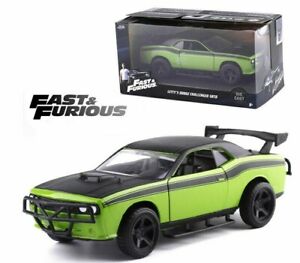 Greenlight Fast & Furious 7 Letty's 2014 Dodge Challenger SRT8 Green 1:43 86230