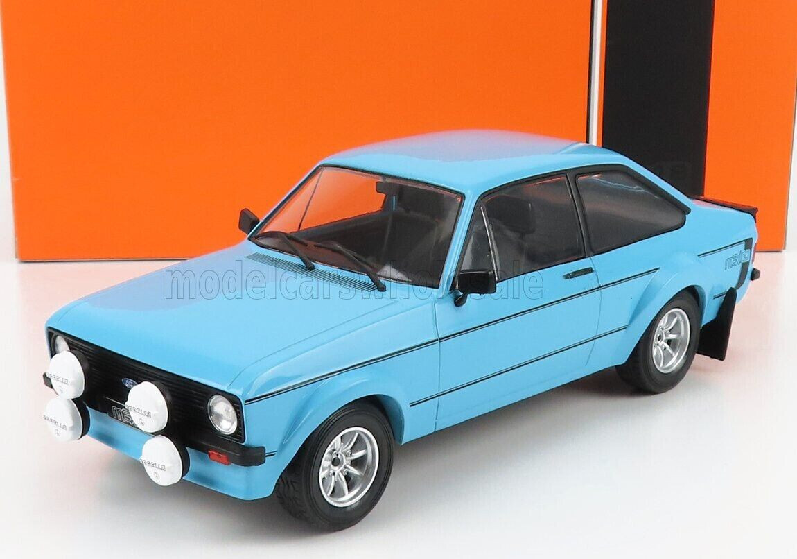 Ford Escort MKII RS 2000 Mexico 1977 Light Blue IXO