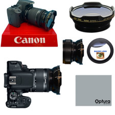 HD3 PRO WIDE ANGLE LENS  MACRO LENS FOR Canon Rebel EOS SL3 SL1 XT XS XSI XTI
