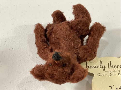 Bearly There Linda Spiegel Artist Bear 4” IOTA #006/200 Etiquetado - Imagen 5 de 7