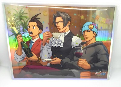 Ace Attorney Acrylic Shikishi Board Commemorative Illustration Capcom Store
