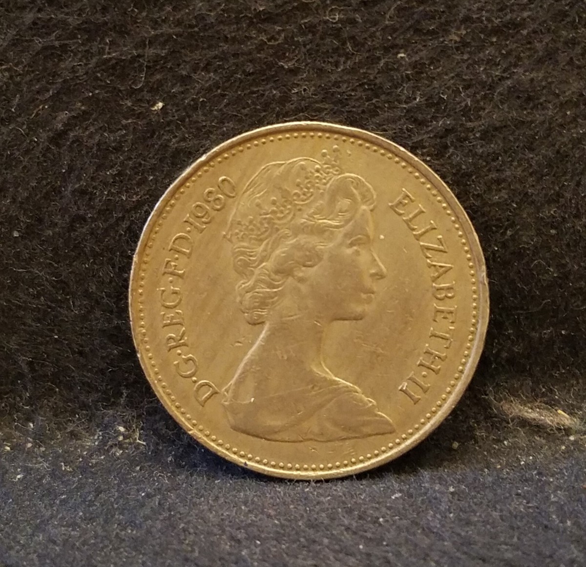 1980 Great Britain 5 new pence, Elizabeth II, KM-911 | eBay