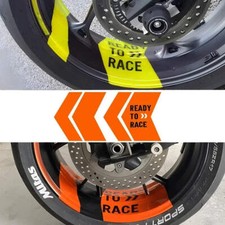 KTM Super Adventure & Duke Rim Decal | Ready to Race | Stripe Tape Stickers