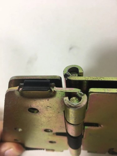 Very Rare Double Axis Low Profile Multi-Function Swing Up Spring Loaded Hinge - Picture 6 of 8