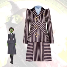 Wicked Cosplay Witches Costume Elphaba Uniform Women's Outfit