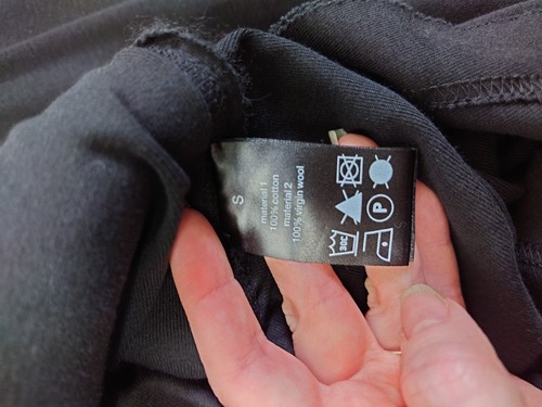 Chaqueta Rundholz Etiqueta Negra Algodón y Lana Virgen Cremallera Top Talla Pequeña Bolsillos - Imagen 10 de 11