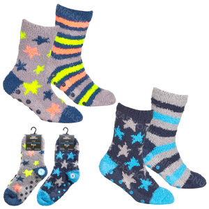 kids fluffy slipper socks