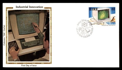 Mayfairstamps Ireland FDC 1985 Computer Map First Day Cover aaw_43995