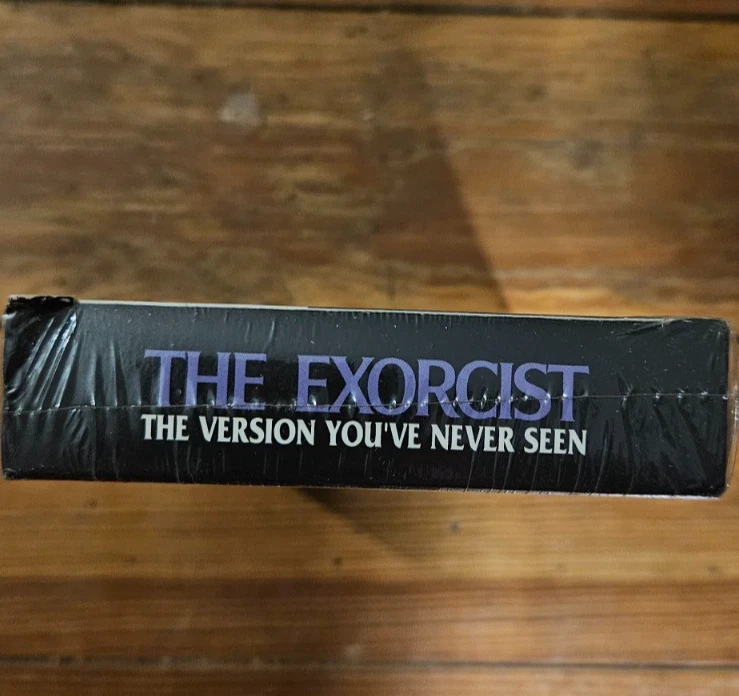 THE EXORCIST VHS The Version You've Never Seen Horror Friedkin NEW SEALED Blair - Image 3 of 4