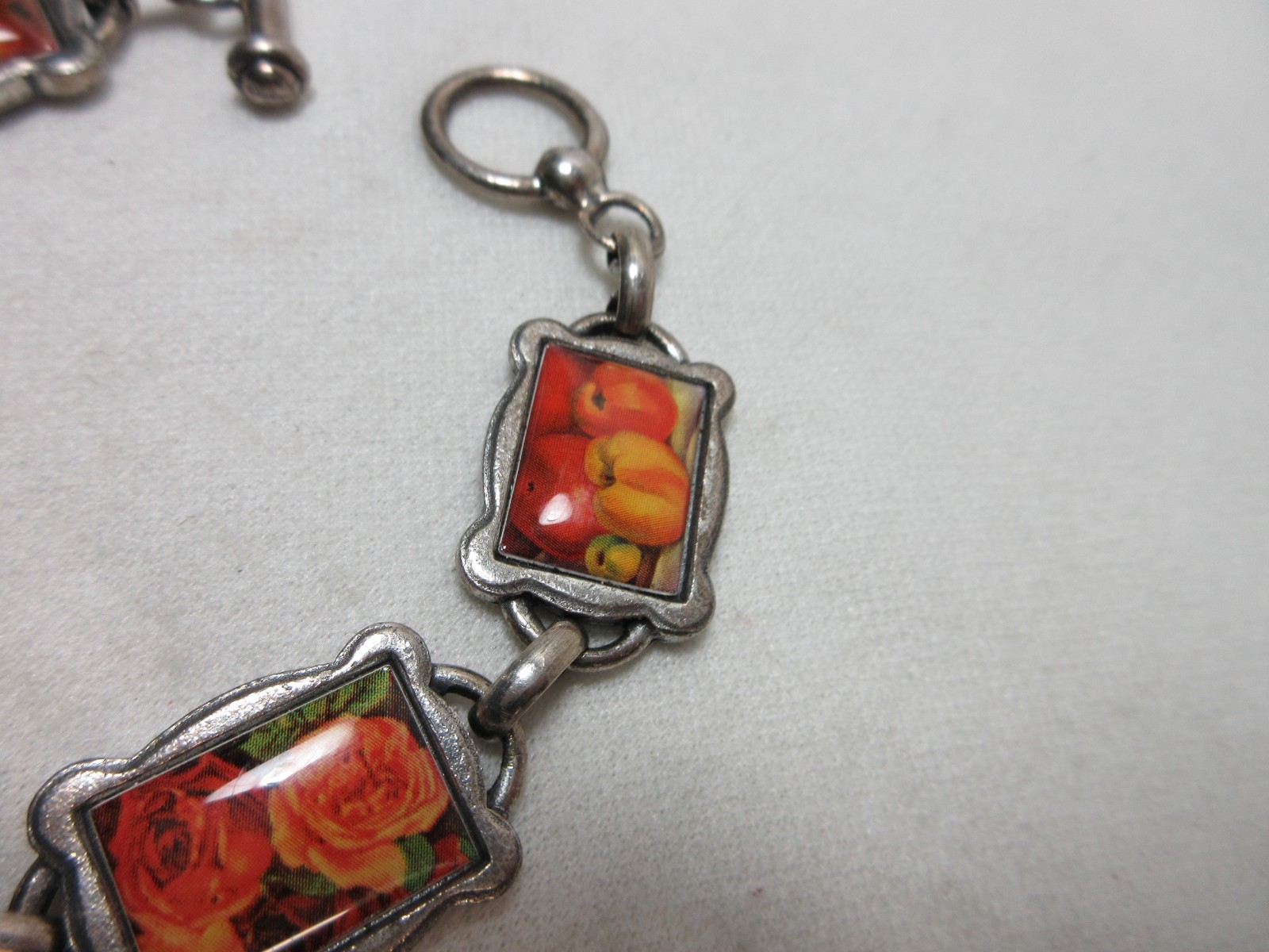 CLASSIC HARDWARE BRACELET PANEL LINK TOGGLE  #43 - image 5