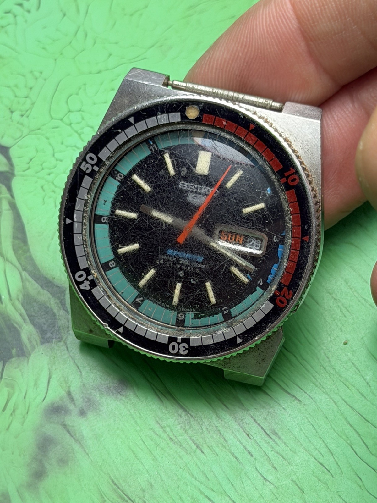 Parts Regatta When Shaken 6119-6053 | Seiko Project Diver Vintage Automatic Runs - vintagewatches.pk
