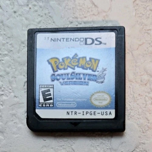 Nintendo Pokémon SoulSilver Version Role Playing Multiplayer Nintendo DS Game