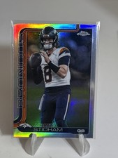 2025 Topps Chrome Football Jarrett Stidham Refractor #89 Denver Broncos