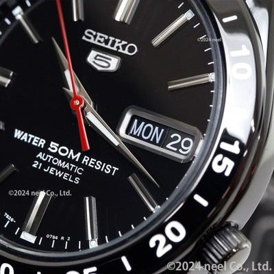 Seiko 5 Automatic SNKE03K1(SNKE03KC) Black Dial 21 Jewels Men's
